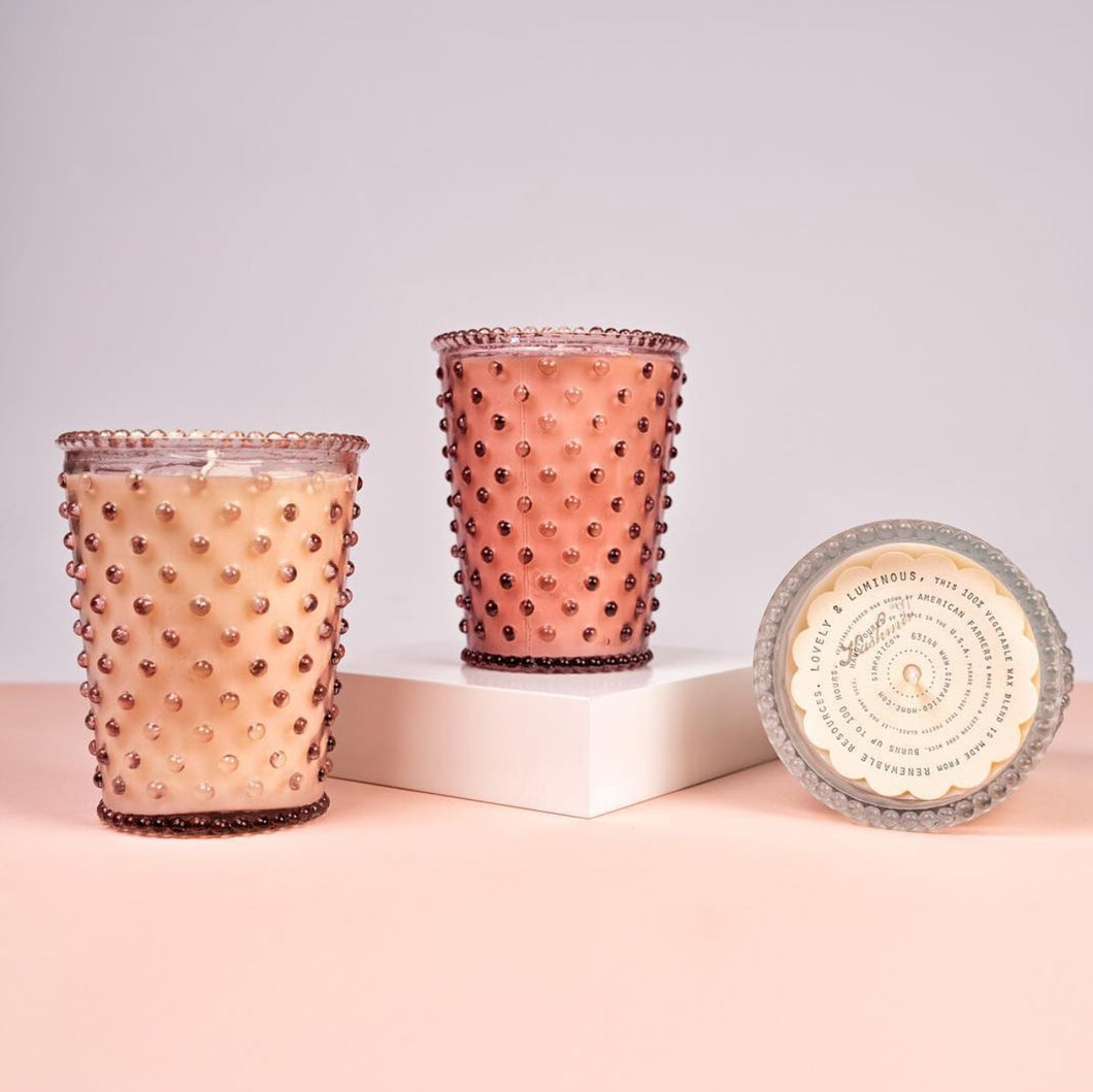 Hobnail Candle by Simpatico