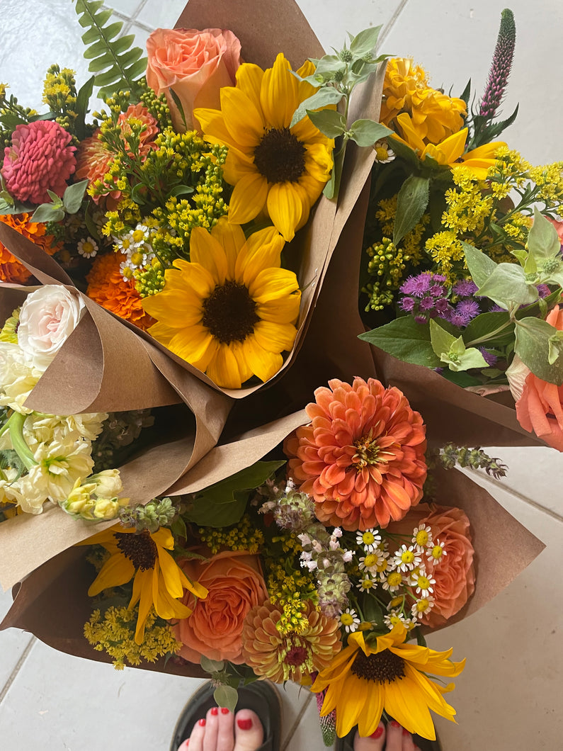 Locally Grown Fresh Summer Bunches