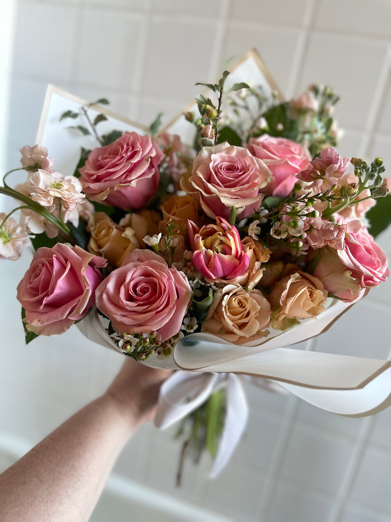 Wrapped Luxury Rose Bouquet