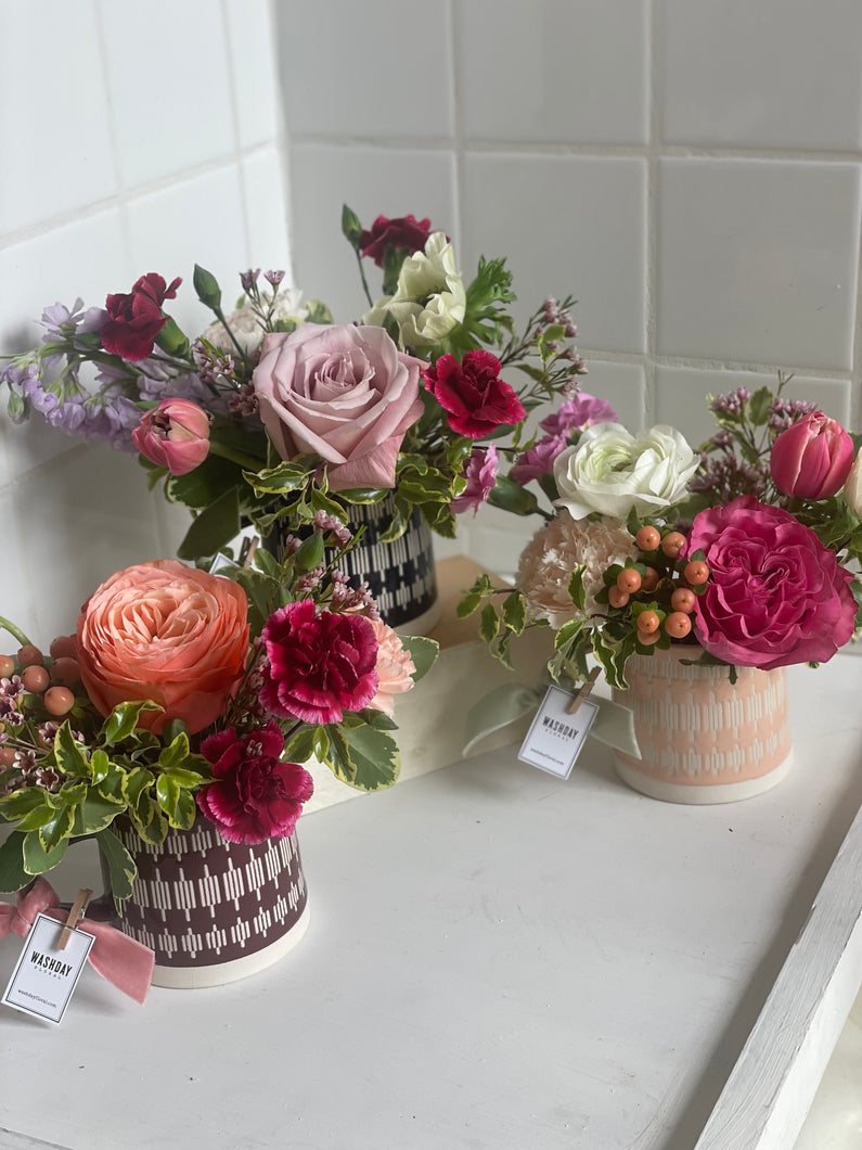 Vintage Mug Arrangement