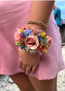 Custom Floral Cuff Corsage