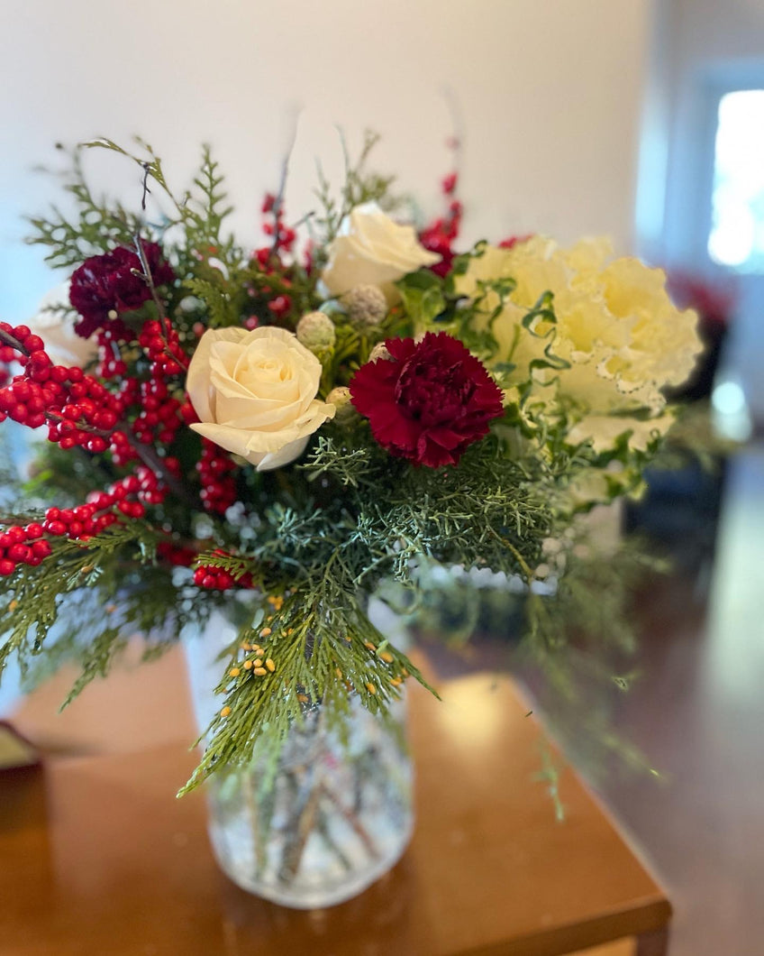 Holiday Vase Arrangement