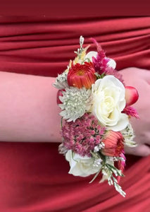 Custom Floral Cuff Corsage