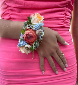 Custom Floral Cuff Corsage