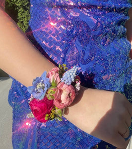 Custom Floral Cuff Corsage