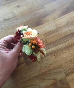 Custom Floral Cuff Corsage