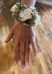 Custom Floral Cuff Corsage