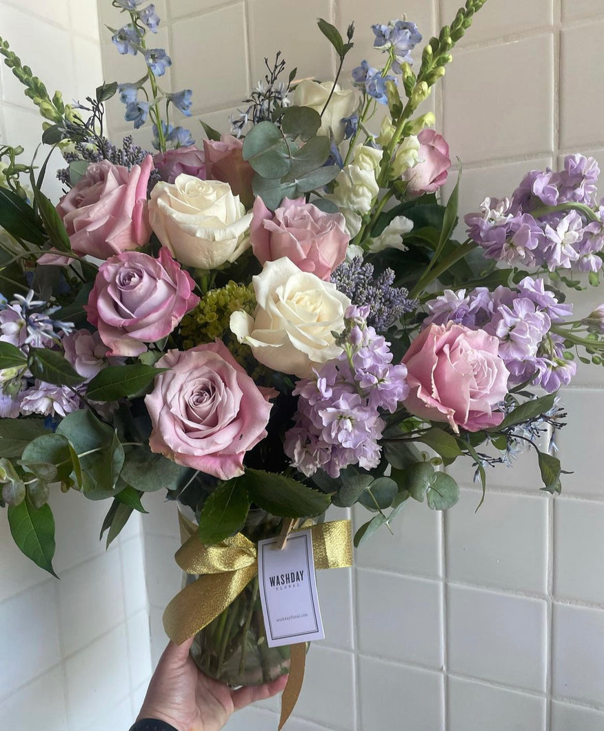 Washday Large Vase Arrangement
