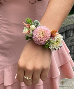 Custom Floral Cuff Corsage