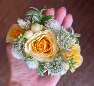 Custom Floral Cuff Corsage