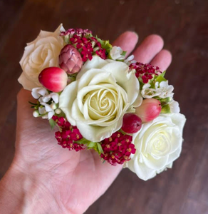 Custom Floral Cuff Corsage