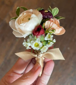 Custom Floral Cuff Corsage