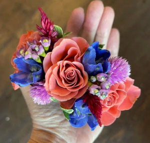 Custom Floral Cuff Corsage