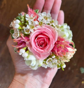 Custom Floral Cuff Corsage