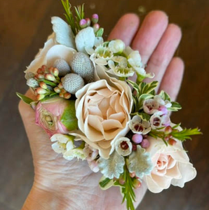 Custom Floral Cuff Corsage