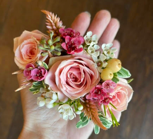 Custom Floral Cuff Corsage