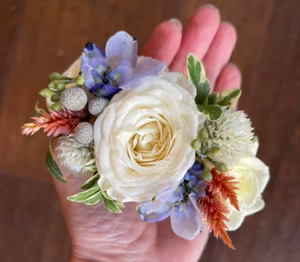 Custom Floral Cuff Corsage