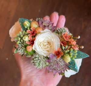 Custom Floral Cuff Corsage