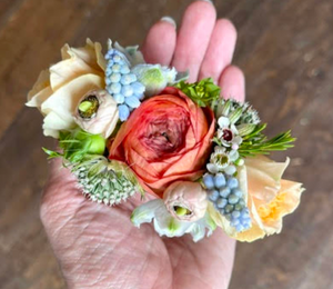 Custom Floral Cuff Corsage
