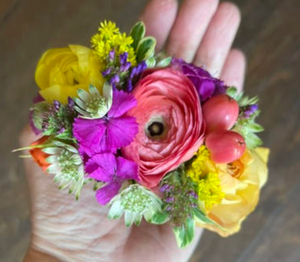 Custom Floral Cuff Corsage
