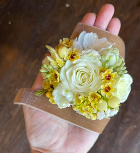 Custom Floral Cuff Corsage