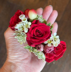 Custom Floral Cuff Corsage