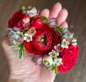 Custom Floral Cuff Corsage