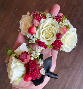 Custom Floral Cuff Corsage