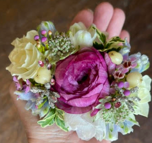Custom Floral Cuff Corsage