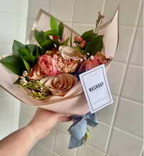 Load image into Gallery viewer, Wrapped Sweetheart Rose Bouquet - Soft ($75-$175)