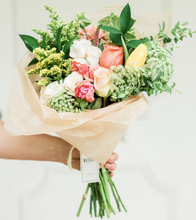 Load image into Gallery viewer, fallston flowers bel air harford county fresh flowers wrapped bunch birthday anniversary easter valentine&#39;s day florist 