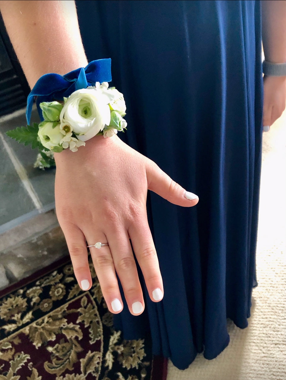 Ribbon Corsage Washday Floral Ribbon Corsage Washday Floral